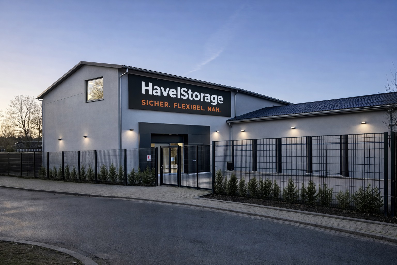 HavelStorage Self-Storage Hennigsdorf - Außenansicht
